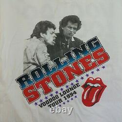 Vintage rolling Stones t-shirt Voodoo lounge tour 1994 rare XL Jagger Richards