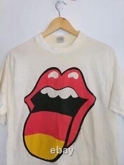 Vintage rolling stones shirt mens size xl voodoo lounge tour german lips 94/95
