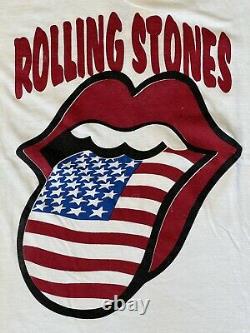 Vintage rolling stones voodoo lounge shirt size xl 1994 1995