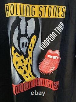 Vintage rolling stones voodoo tour t shirt