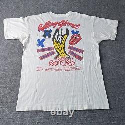 Vtg 1994 Rolling Stones Single Stitch Tshirt Men Xl Parking Lot Band Concert Tee