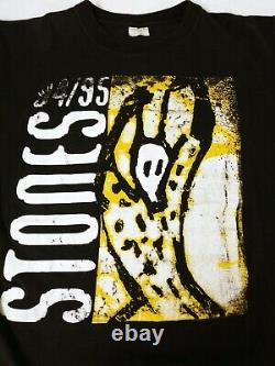 Vtg 1994 Rolling Stones voodoo lounge Tour T-shirt Black Size (XL)