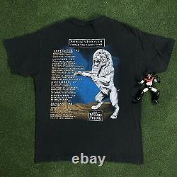 Vtg Mens 1997 Rolling Stones Bridges to Babylon Tour T-shirt XL single anvil