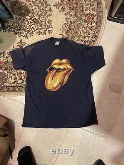 Vtg Rolling Stones Bridge To Babylon Tour 97-98 Shirt Size XL Made in The USA