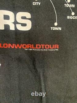 Vtg Rolling Stones Bridges Of Babylon 1997 World Tour 90s T Shirt XL Sprint