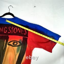 Vtg Rolling Stones Voodoo Lounge Tour 1994 T-Shirt Mens 2XL Tie-Dye Brockum USA