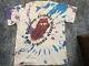 Vtg The Rolling Stones 1994 Voodoo Lounge World Tour Double Sided Tee Shirt Rare
