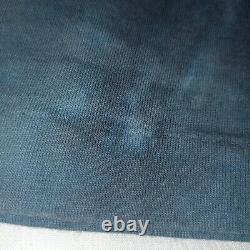 Vtg Y2k Liquid Blue Rolling Stones Tie Dye T-Shirt XL DEADSTOCK Single Stitched