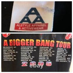 05 USA Achat Vintage The Rolling Stones Bigger Van Tour T-shirt 2005 34722