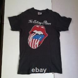 1981 Le T-shirt De Rolling Stones Vintage