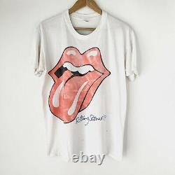 1989 Rolling Stones Guns N Roses Los Angeles Vintage Tour Band Rock 80s Shirt