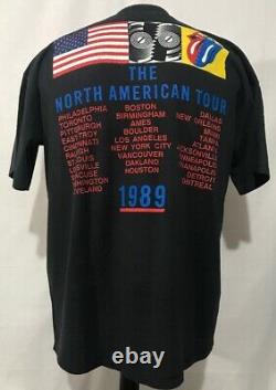 1989 Vtg The Rolling Stones La Tournée Nord-américaine