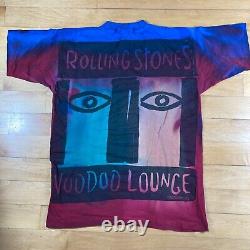 1994 Stones Rolling Vintage Band Shirt Voodoo Lounge Tour Single Stitch Concert