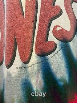 1994 The Rolling Stones Voodoo Lounge Tie Dye 90s Vtg Graphic Shirt Hommes XL