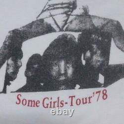 70s Rolling Stones T-shirt Vintage F/s Du Japon