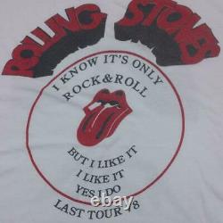 70s Rolling Stones T-shirt Vintage F/s Du Japon