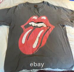 Chemise de tournée Vintage Rolling Stones Voodoo Lounge 1994 avec étiquette Brockum Taille XL.