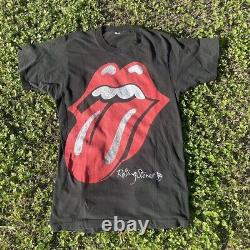 Chemise vintage Rolling Stones 1989