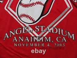 Grand- Nwot Vintage Rolling Stones Angel Stadium 2005 Made In Canada T- Shirt