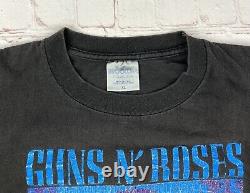 Guns N' Roses 1991 Vintage Tour T-shirt Utilisez Votre Illusion II Get In The Ring XL