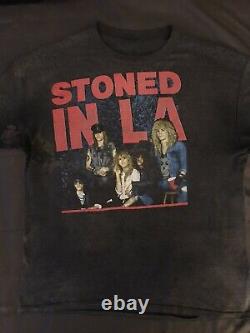 Guns N Roses Vtg Tour Shirt Crue Ozzy Halen Metallica Maiden Roling Stones La