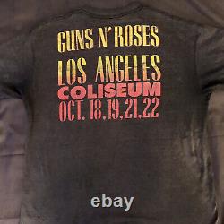 Guns N Roses Vtg Tour Shirt Crue Ozzy Halen Metallica Maiden Roling Stones La