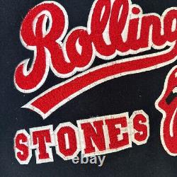 La veste vintage 94 Varsity des Rolling Stones Brockum Adult L Voodoo Lounge Tour