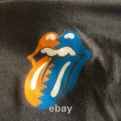 Large 1989 Rolling Stones Tongue North American Tour 1989 T-shirt USA Jamais Porté
