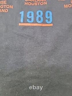 Le t-shirt de la tournée nord-américaine vintage 1989 des Rolling Stones en taille Medium avec couture simple.