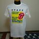 Les Rolling Stones 1990 Japan Staff T-shirt (sizel) Nouveau Rare Vintage