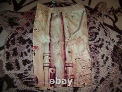 New Vintage The Rolling Stones Beggars Banquet Lp Dragonfly Surf Board Shorts 36