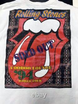 Rare Le T-shirt Vintage Rolling Stones