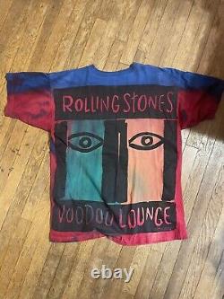Rare Vintage 1994 Rolling Stones Voodoo Lounge Album Band T Shirt Taille XXL