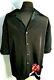 Rare Vintage-2002 Rolling Stones Tour-short Sleeve Buttoned Chemise Rayonne/poly Mix