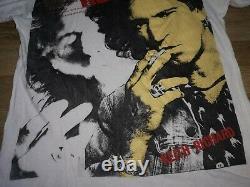 Rare! Vintage Bootleg Keith Richards Rolling Stones Band Promo T-shirt Big Print