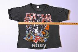 Rare Vintage Rolling Stones 1978 World Tour Dragon Merch Single Stitch T Shirt