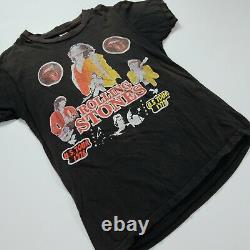 Rare Vintage Rolling Stones U. S. Tour 1978 Parking Lot T Shirt 70s 80s Band Sz M