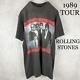 Rolling Stones 1989 Tour T-shirt Vintage Of The Time Amérique Du Nord