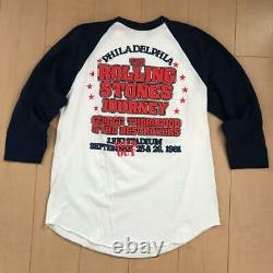 Rolling Stones 90's Vintage Tour T-shirt Made In USA Taille L Raglan F/s De Jpn