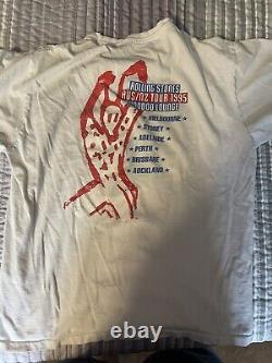 Rolling Stones Australie Nouvelle-zélande Tour T-shirt 1994/1995