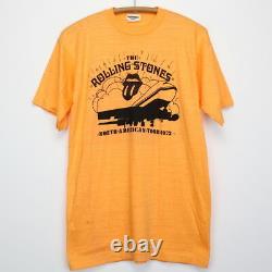 Rolling Stones Shirt Vintage T-shirt 1972 Exile On Main Tournée Rock N Roll