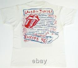 Rolling Stones Shirt Vintage Urban Jungle European Tour 1990