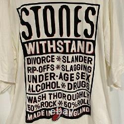 Rolling Stones Vintage 1995 Withstand T-shirt XL