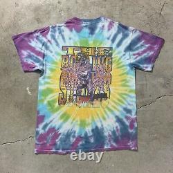 Rolling Stones Vintage 90's Tie Dye Concert Band T-shirt
