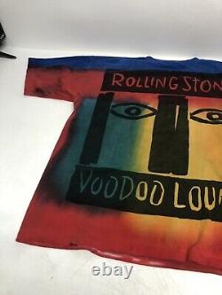 Rolling Stones Voodoo Lounge Tour T Shirt Vintage 1994 Tie Dye USA XXL 2xl