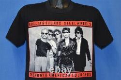 Roues En Acier 1989 Tour Rock Budweiser Beer T-shirt M