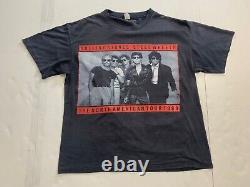 Stones En Acier Rock Concert T-shirt Vintage Tour 1989 Budweiser L