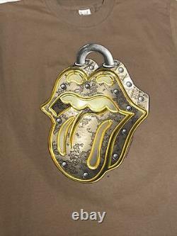 Stones Rolling Pas De Sécurité N. American Tour 1999 Vintage T-shirt Taille XL USA