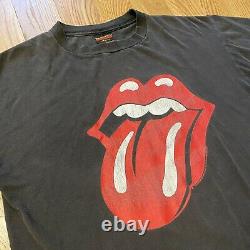 Stones Rolling Voodoo Lounge World Tour 94/95 Vintage Concert Band T-shirt Large