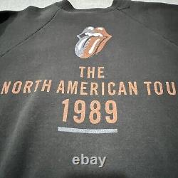 Sweatshirt Vintage Rolling Stones The North American Tour 1989